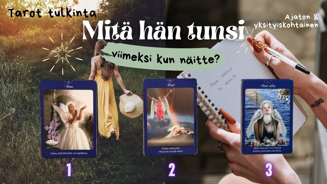Mitä hän tunsi viimeksi kun näitte? (Jatkoluenta 3, uusi alku)