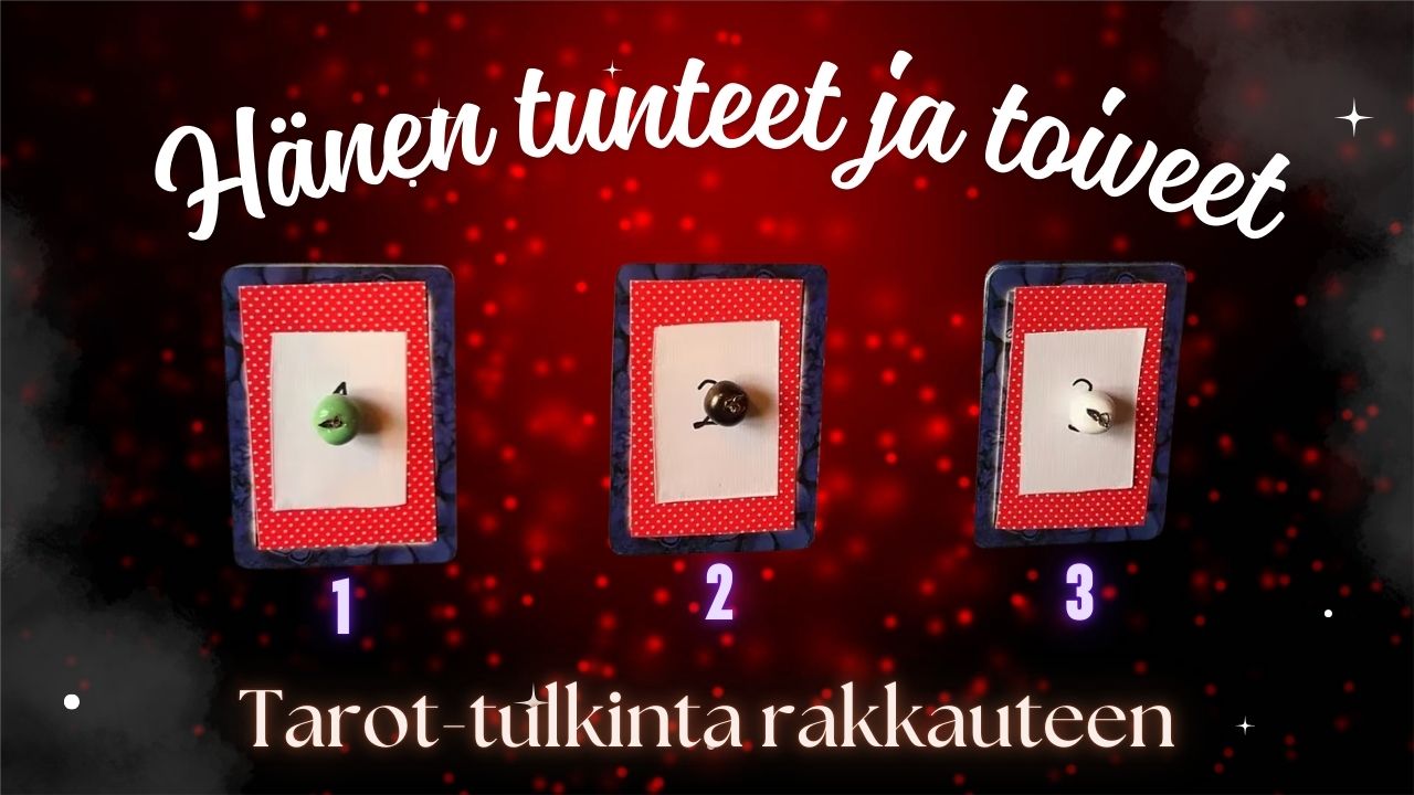 Hänen tunteet ja toiveet sinua kohtaan - juuri nyt (Jatkoluenta 3, valkoinen omena)