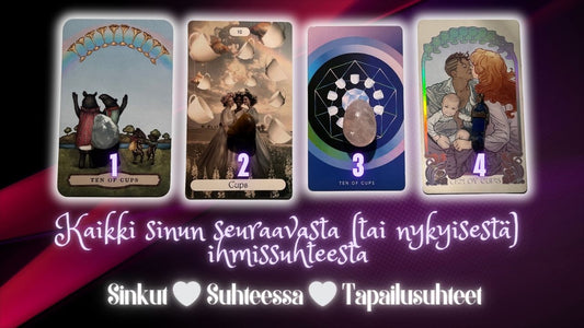 Kaikki sinun seuraavasta (tai nykyisestä) ihmissuhteesta (Jatkoluenta 4, lapis lazuli)