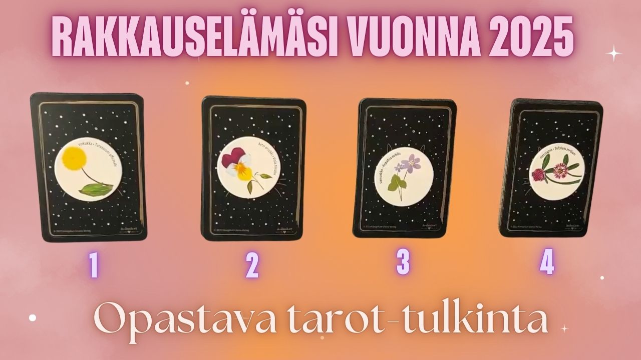 RAKKAUSELÄMÄSI VUONNA 2025 🧡🩷 Opastava tarot-tulkinta 💫 Jatkoluenta 2